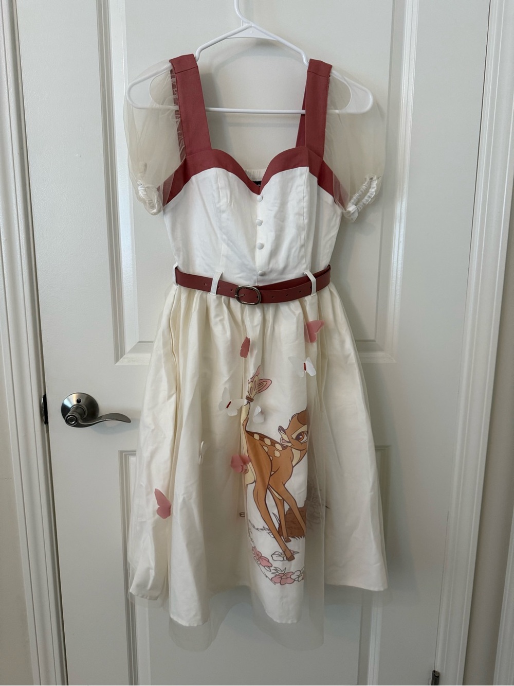 Her Universe Disney Bambi Retro Puff Sleeve Dress - Picture 4 of 7